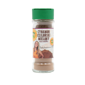 Cynamon cejloński mielony w szklanym słoiczku - 40 g