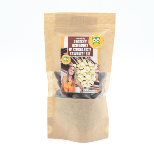 Orzechy nerkowca w czekoladzie kawowej - 100 g
